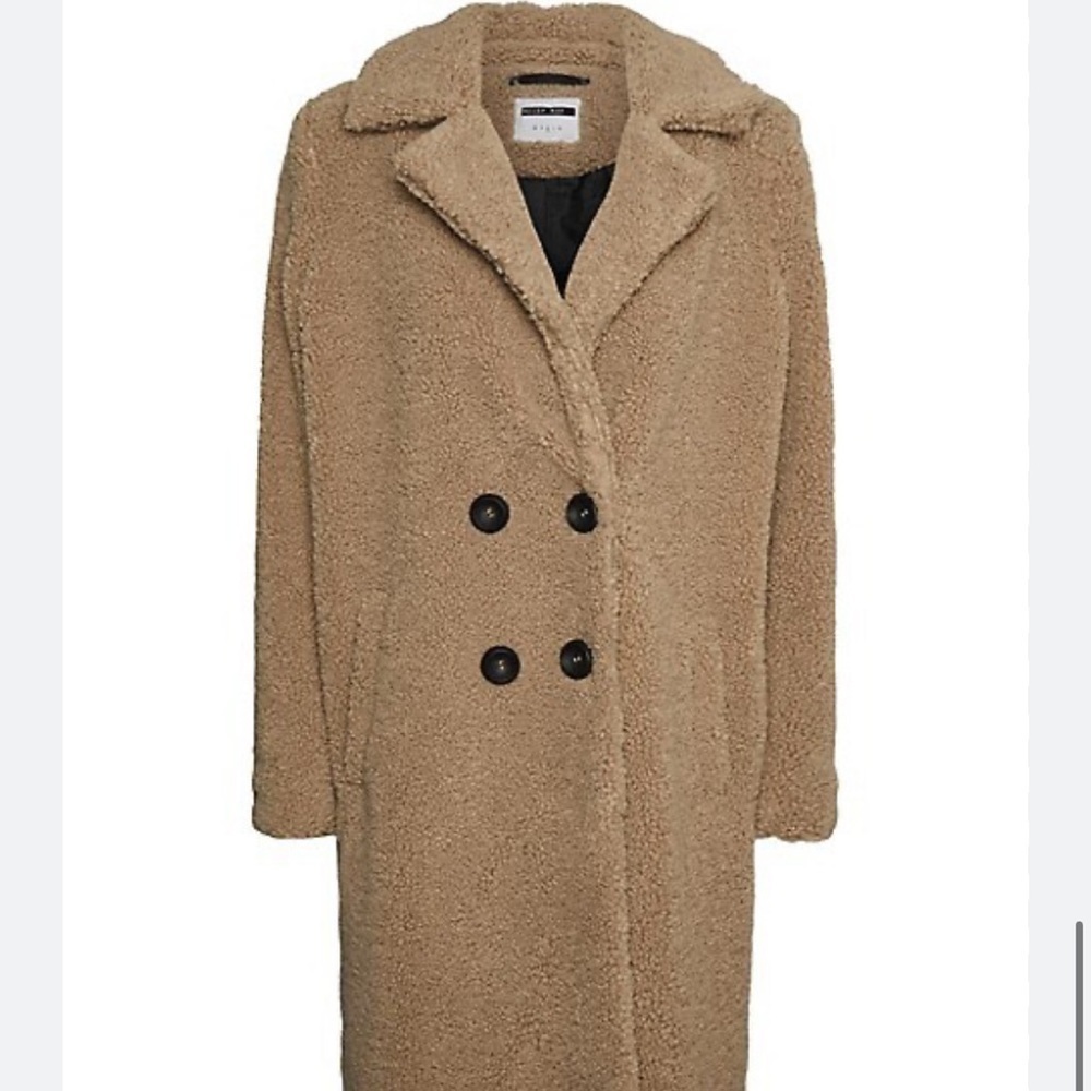 ⭐️NWT Noisy May Gabi Oversized Button-Down Teddy Jacket⭐️ - Picture 2 of 13